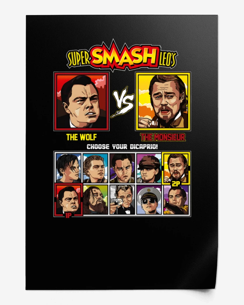 Print Super smash leo