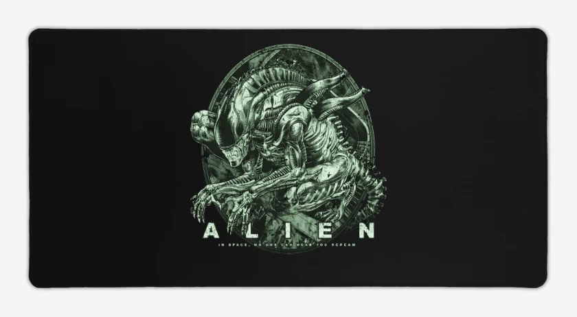 Mouse pad Gamer Xenomorfo