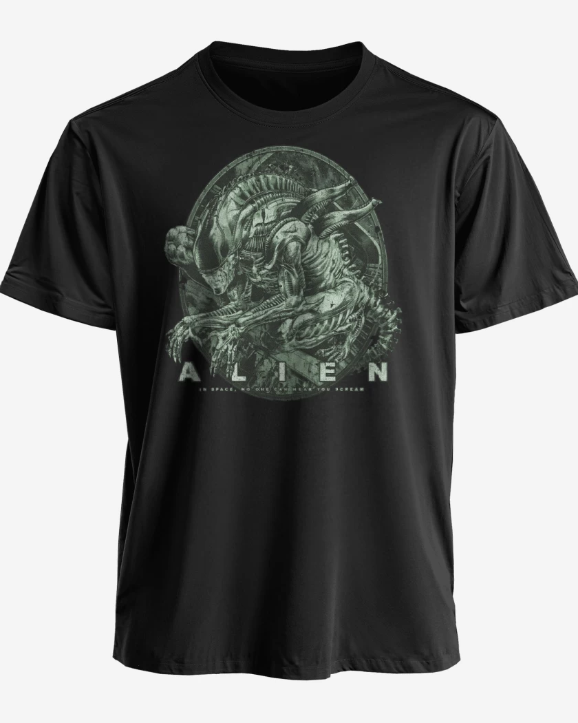Polera premium Negro de Xenomorfo