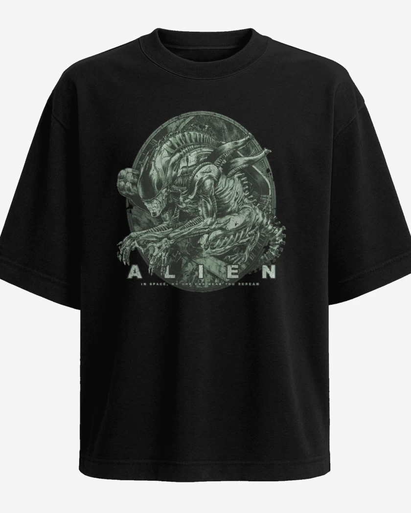 Polera Oversize Xenomorfo