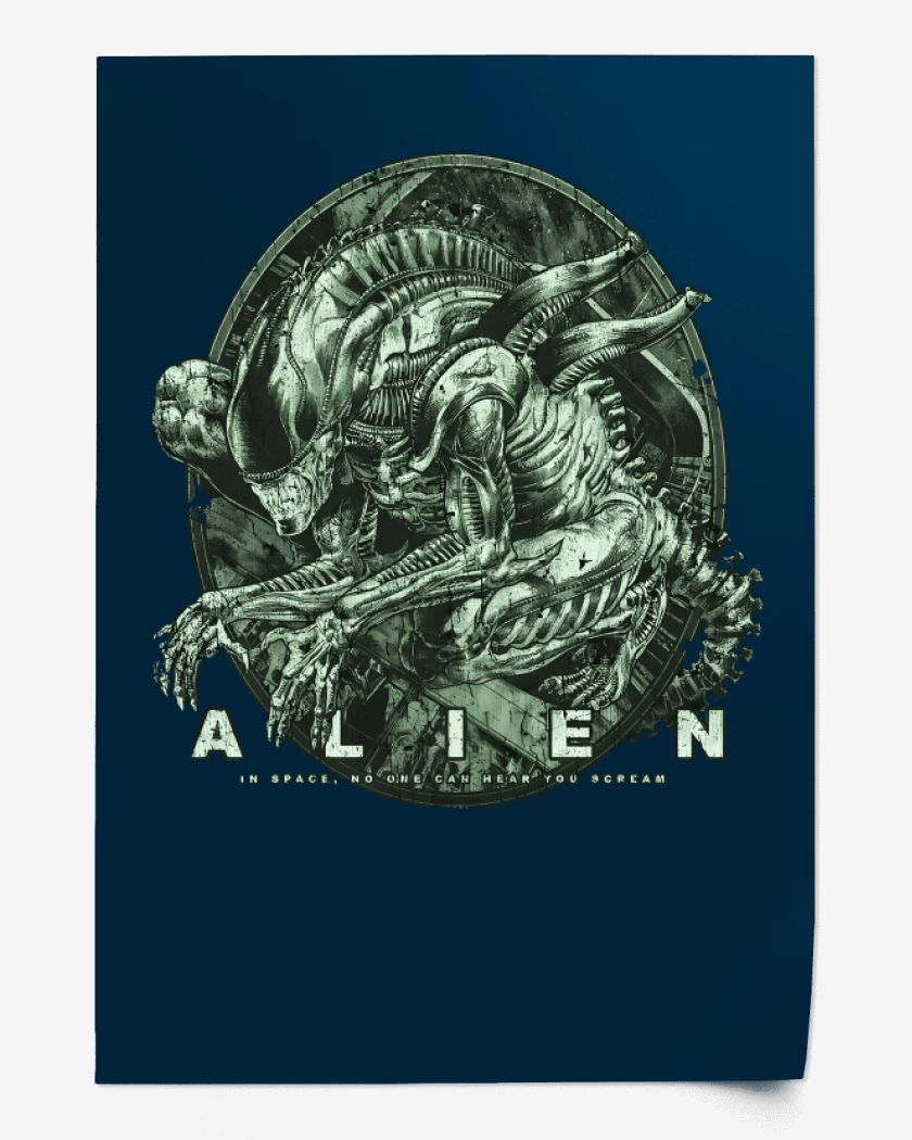 Print Xenomorfo