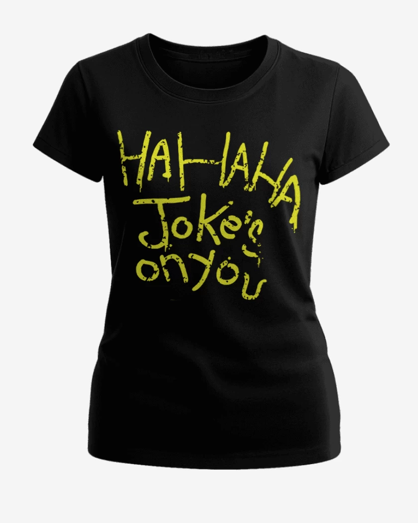 Polera de Mujer Hahaha Jokes onYou
