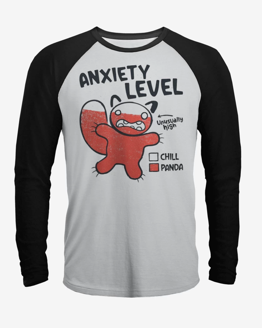 Polera Raglan Niveles de Ansiedad