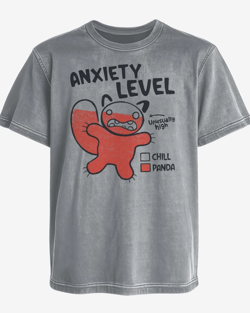 Polera desgastada Niveles de Ansiedad