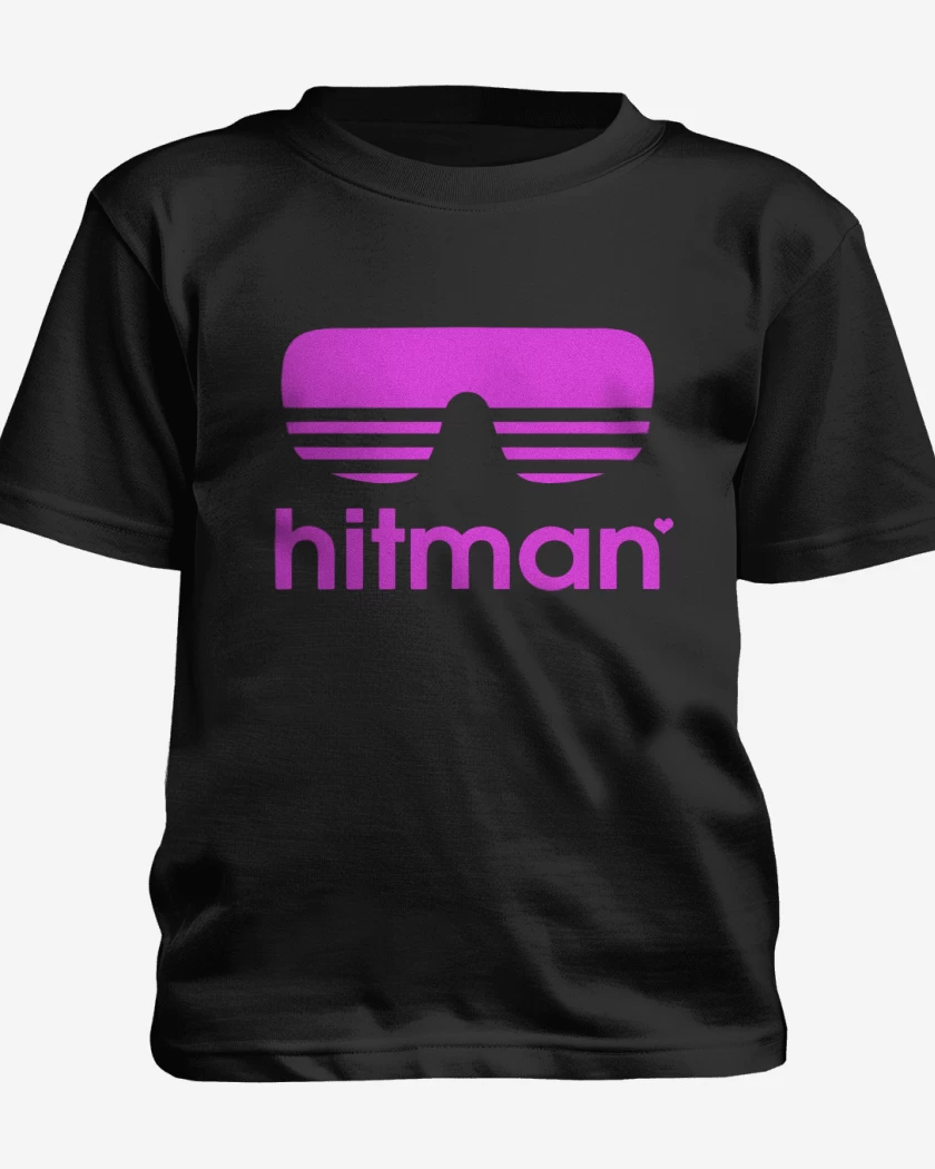 Polera de niño Negro de Hitman