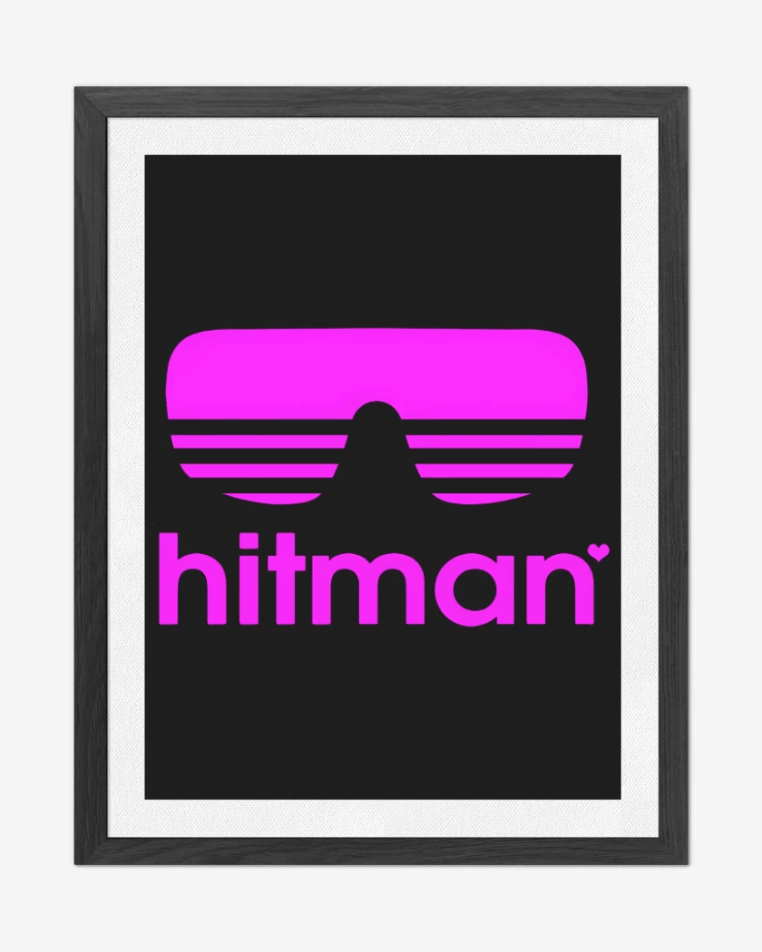 Cuadro decorativo Negro de Hitman