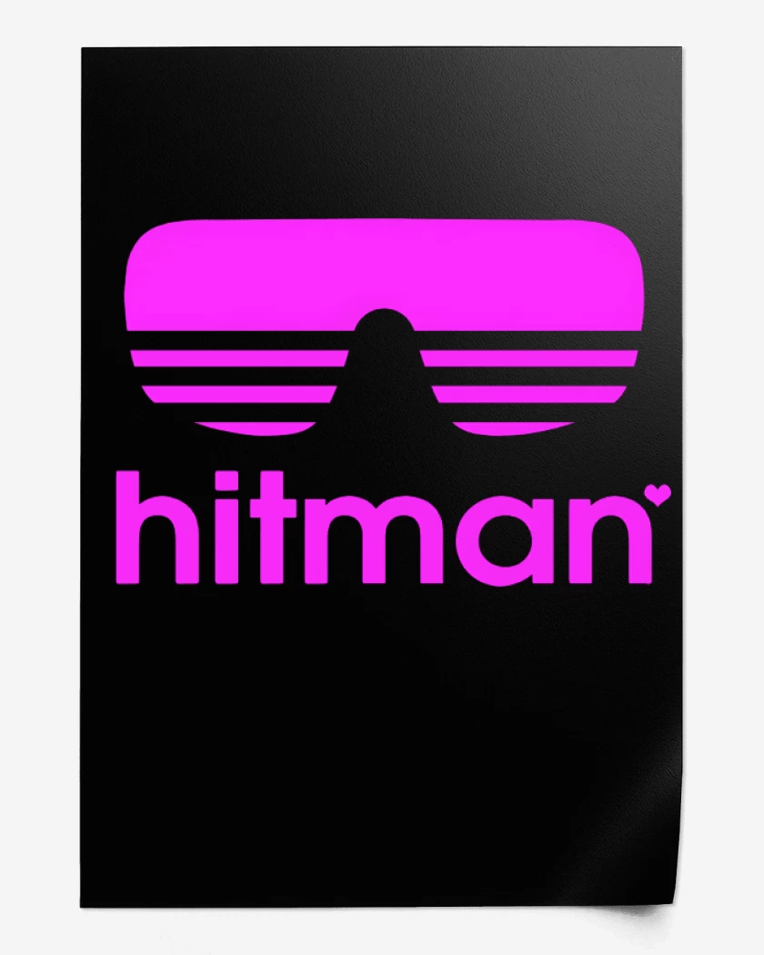 Print Negro de Hitman