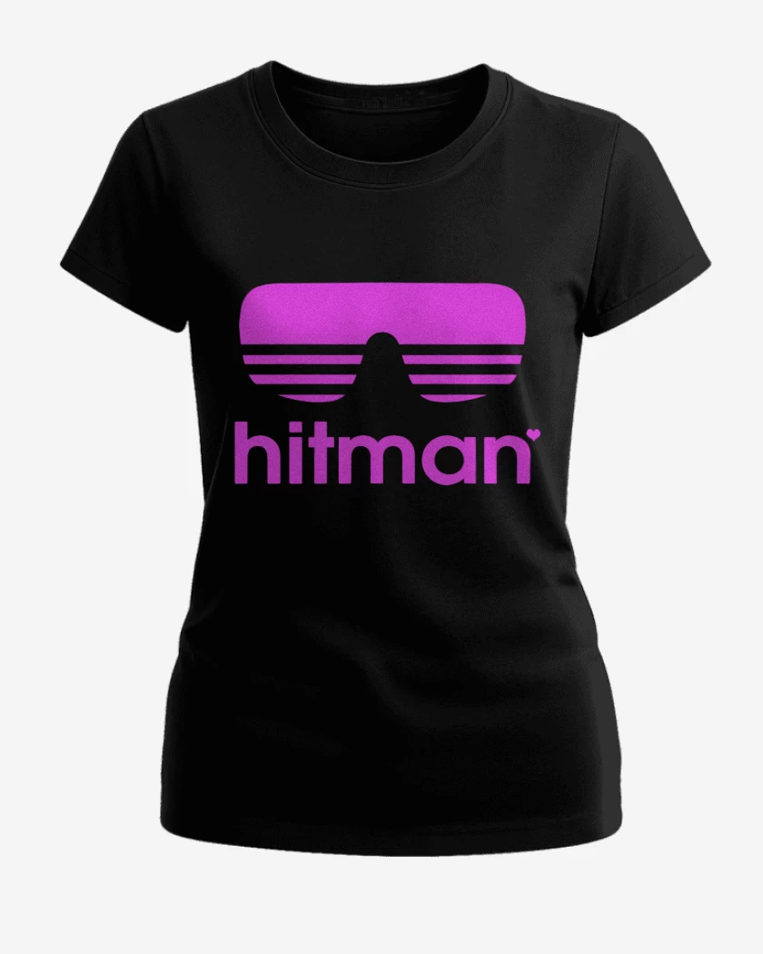 Polera de Mujer Negro de Hitman
