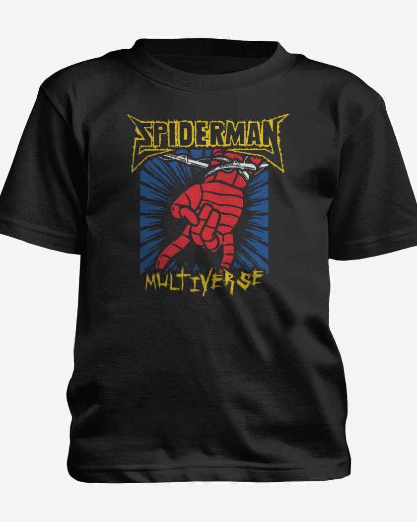 Polera de niño Negro de ST. Spiderman