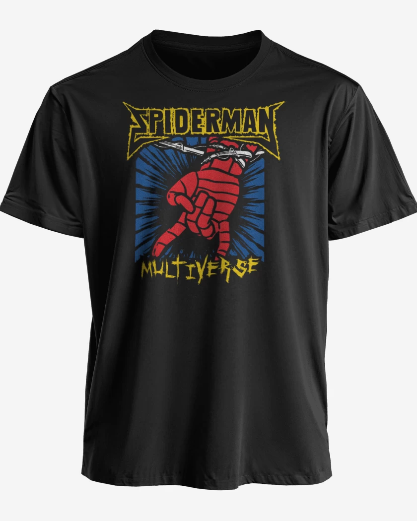 Polera premium Negro de ST. Spiderman