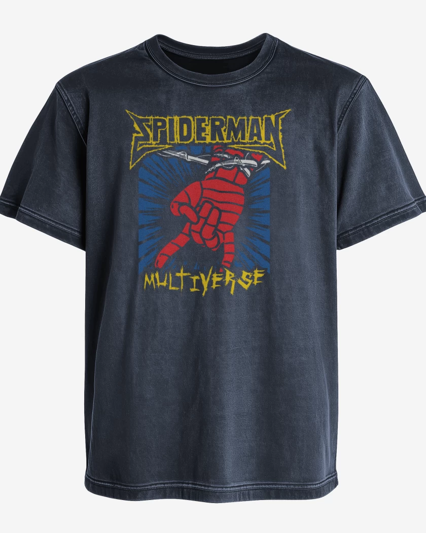Polera desgastada ST. Spiderman