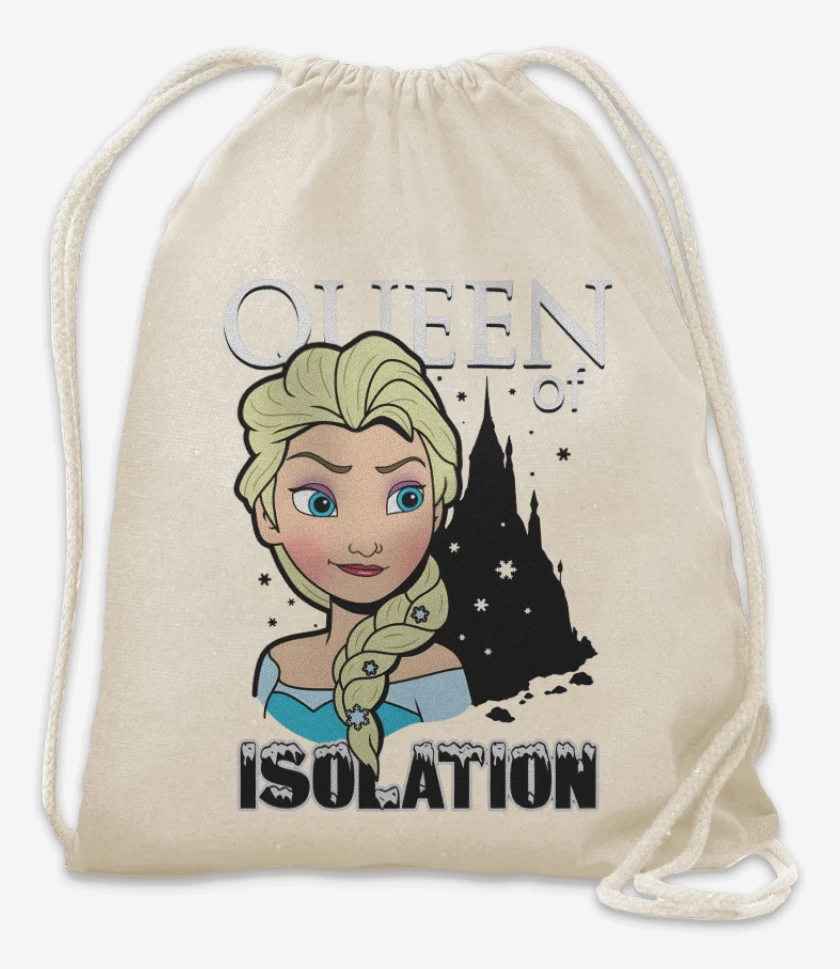 Mochila Blanco de Queen of Isolation  