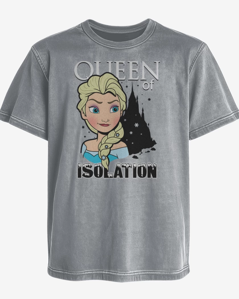 Polera desgastada Queen of Isolation  