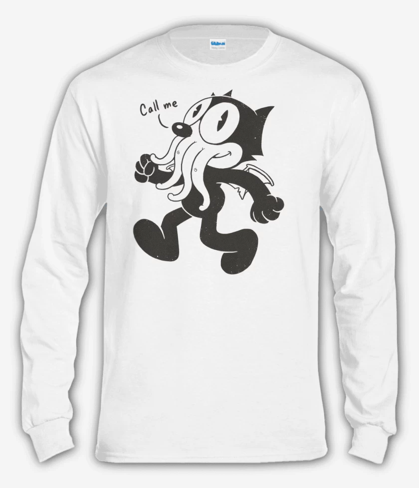 Polera manga larga Blanco de Fhelhix