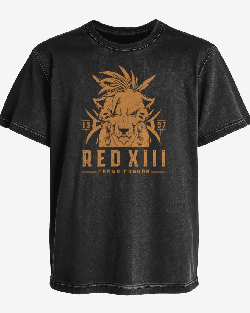 Polera desgastada Red XIII
