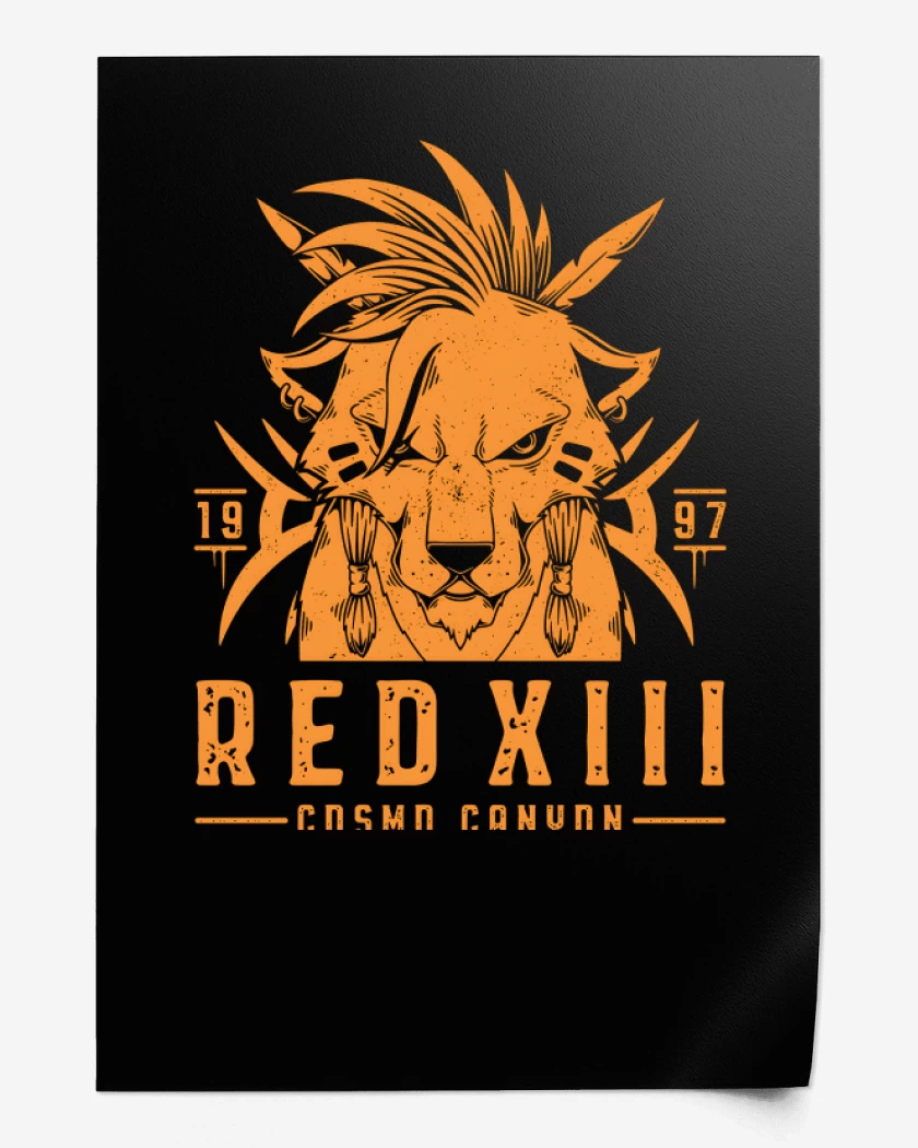 Print Red XIII