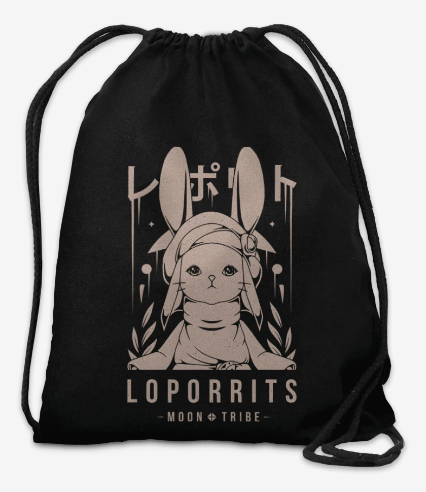 Mochila Negro de Loporrits