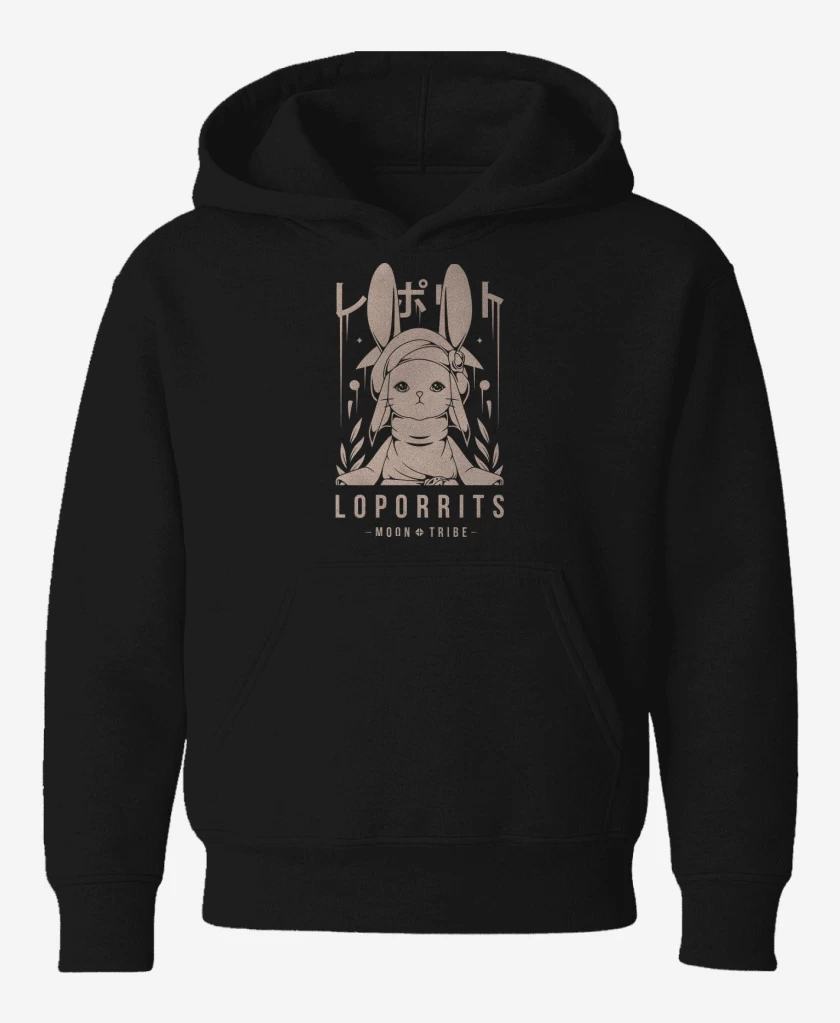 Poleron de niño Negro de Loporrits