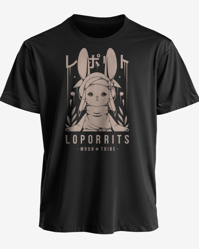 Polera premium Negro de Loporrits