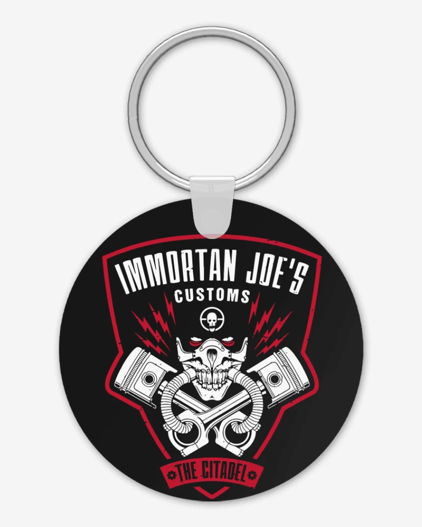 Llavero Negro de Immortan joes customs
