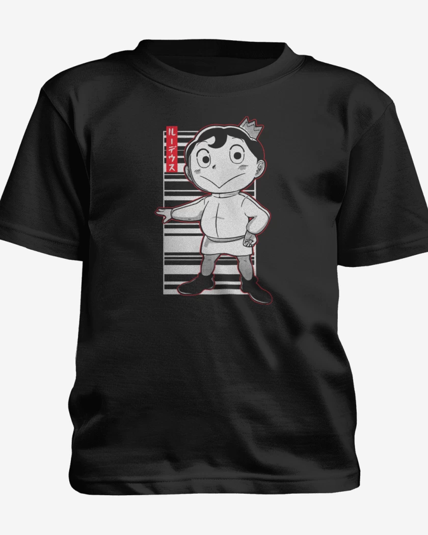 Polera de niño Negro de Bojji 02