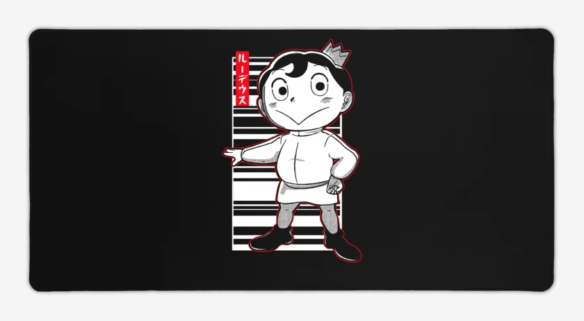Mouse pad Gamer Negro de Bojji 02