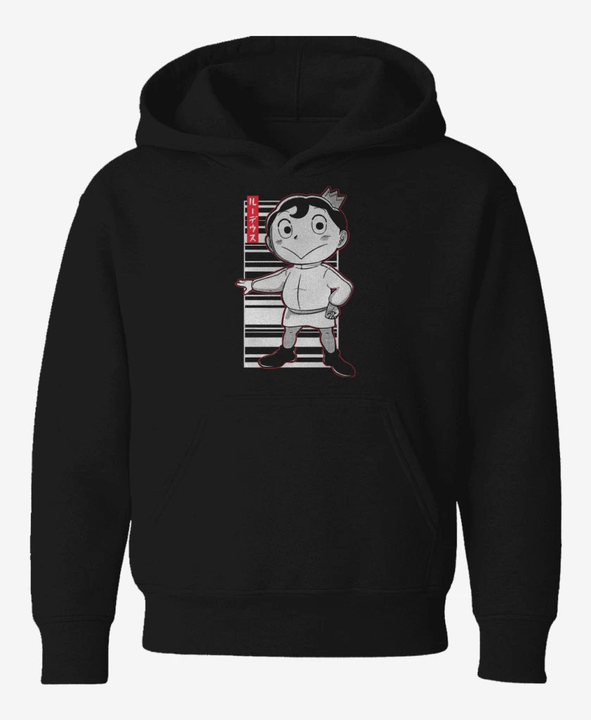 Poleron de niño Negro de Bojji 02