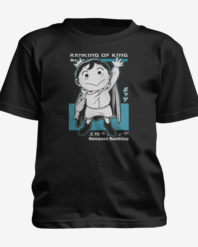 Polera de niño Negro de Bojji 03