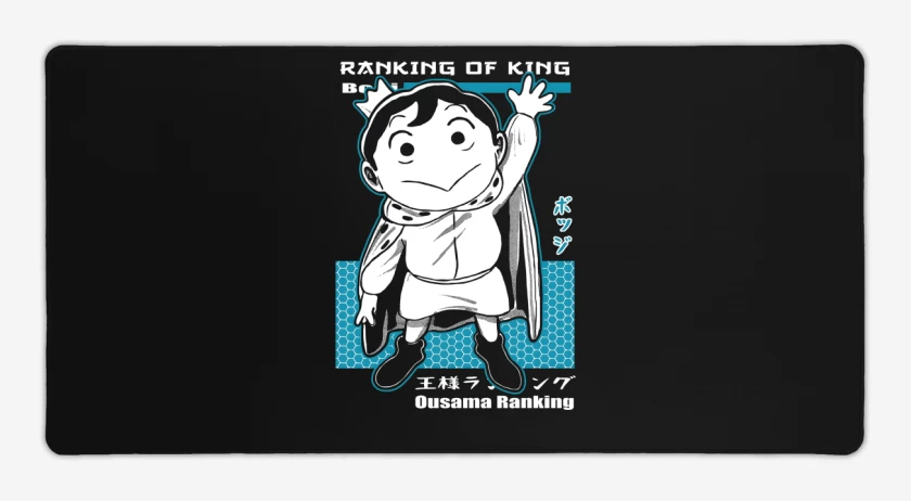 Mouse pad Gamer Negro de Bojji 03