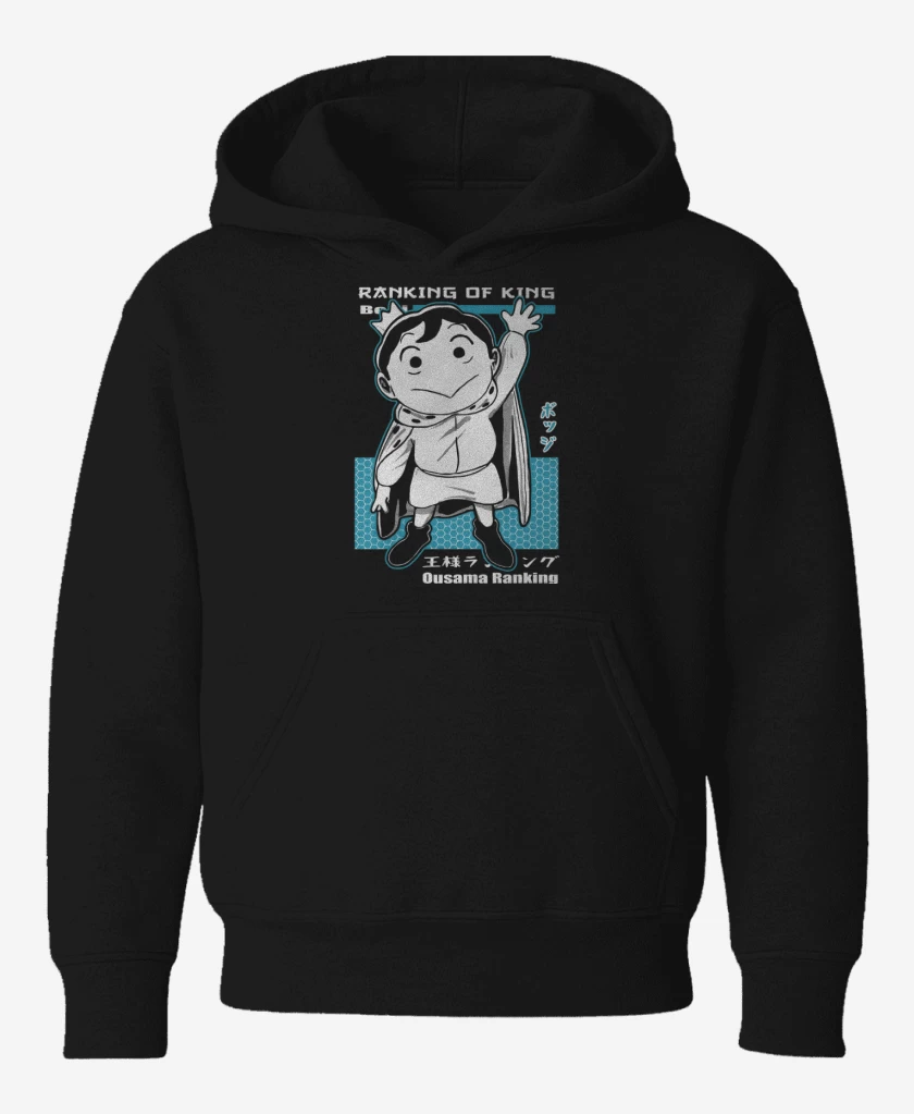 Poleron de niño Negro de Bojji 03