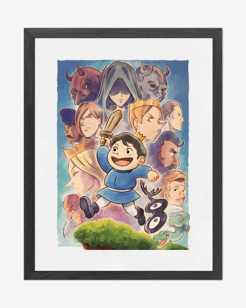 Cuadro decorativo Blanco de Ousama Ranking