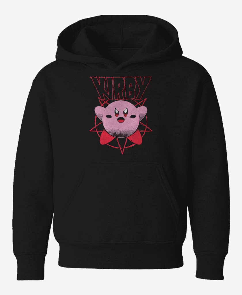 Poleron de niño Negro de Kirby 