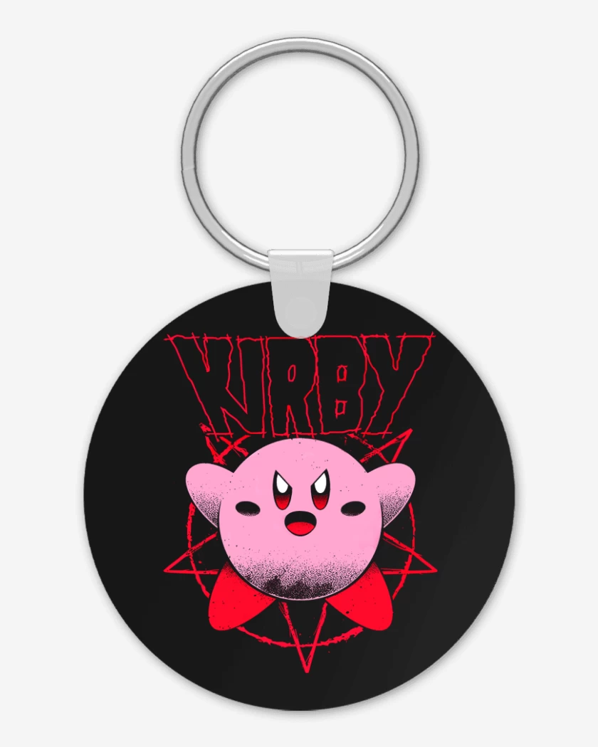 Llavero Negro de Kirby 