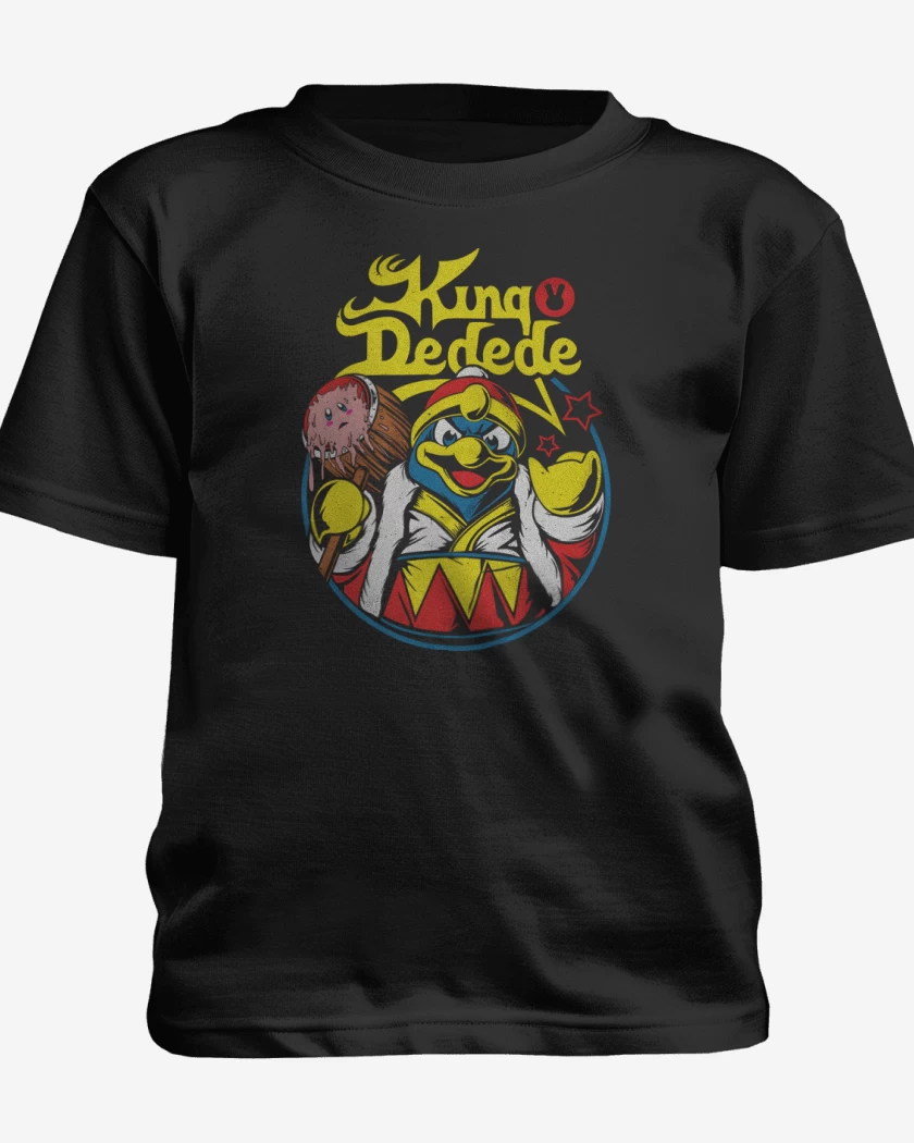 Polera de niño Negro de King Dedede