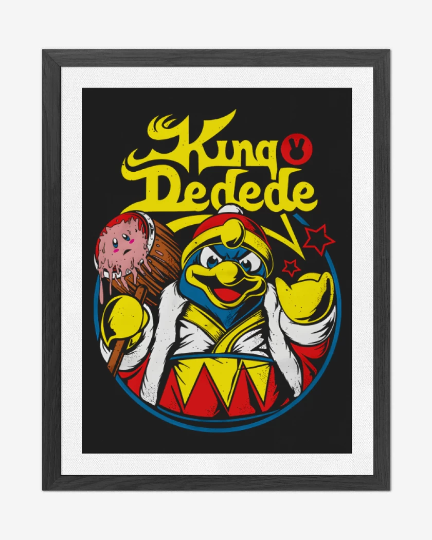 Cuadro decorativo King Dedede