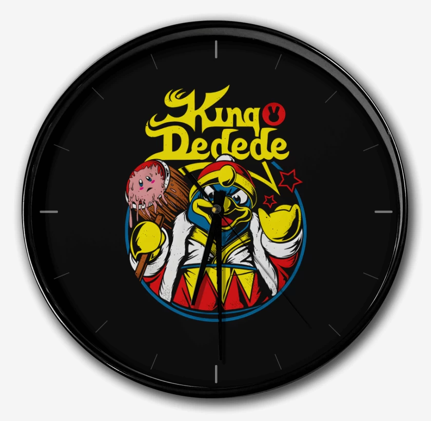 Reloj Negro de King Dedede