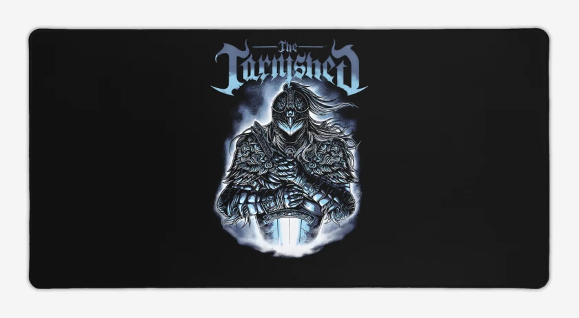 Mouse pad Gamer Negro de The Tarnished 