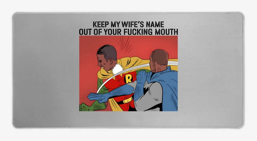 Mouse pad Gamer BatSmith & Robin Rock