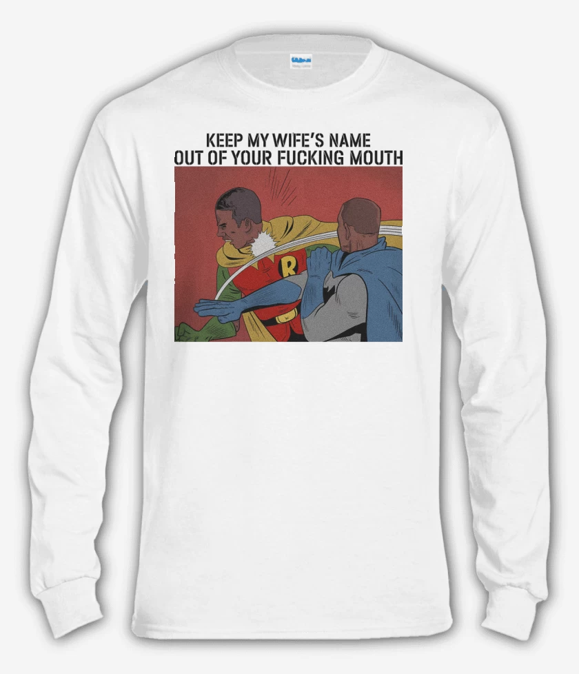 Polera manga larga Blanco de BatSmith & Robin Rock