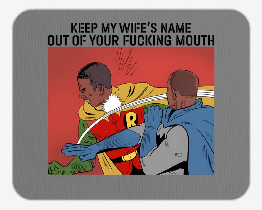 Mousepad BatSmith & Robin Rock