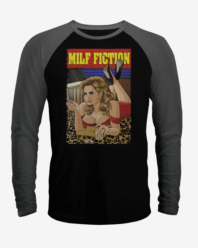 Polera Raglan Milf Fiction