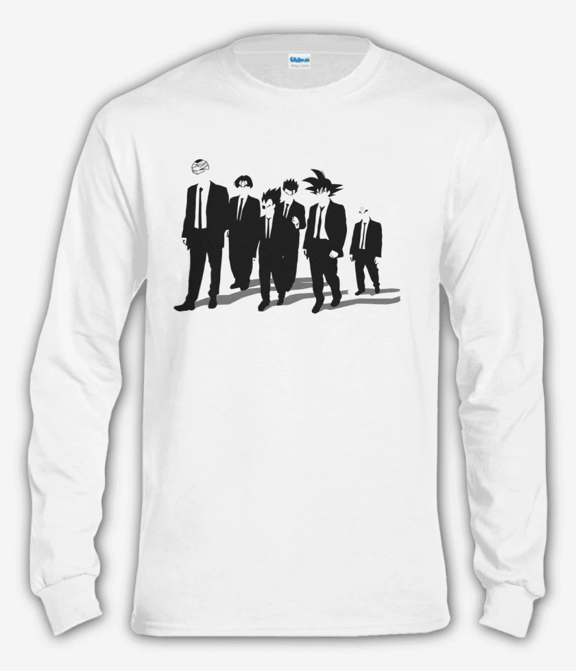Polera manga larga Blanco de Reservoir Dragons