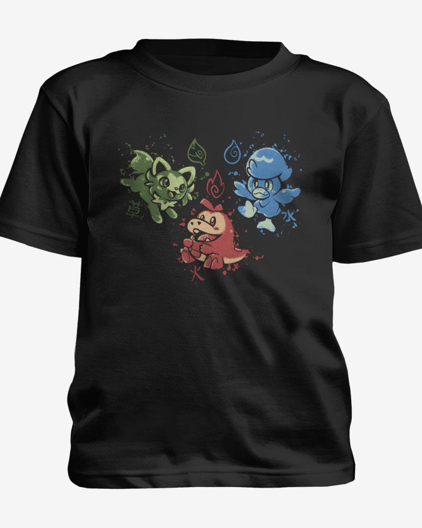 Polera de niño Negro de Nuevos Amigos