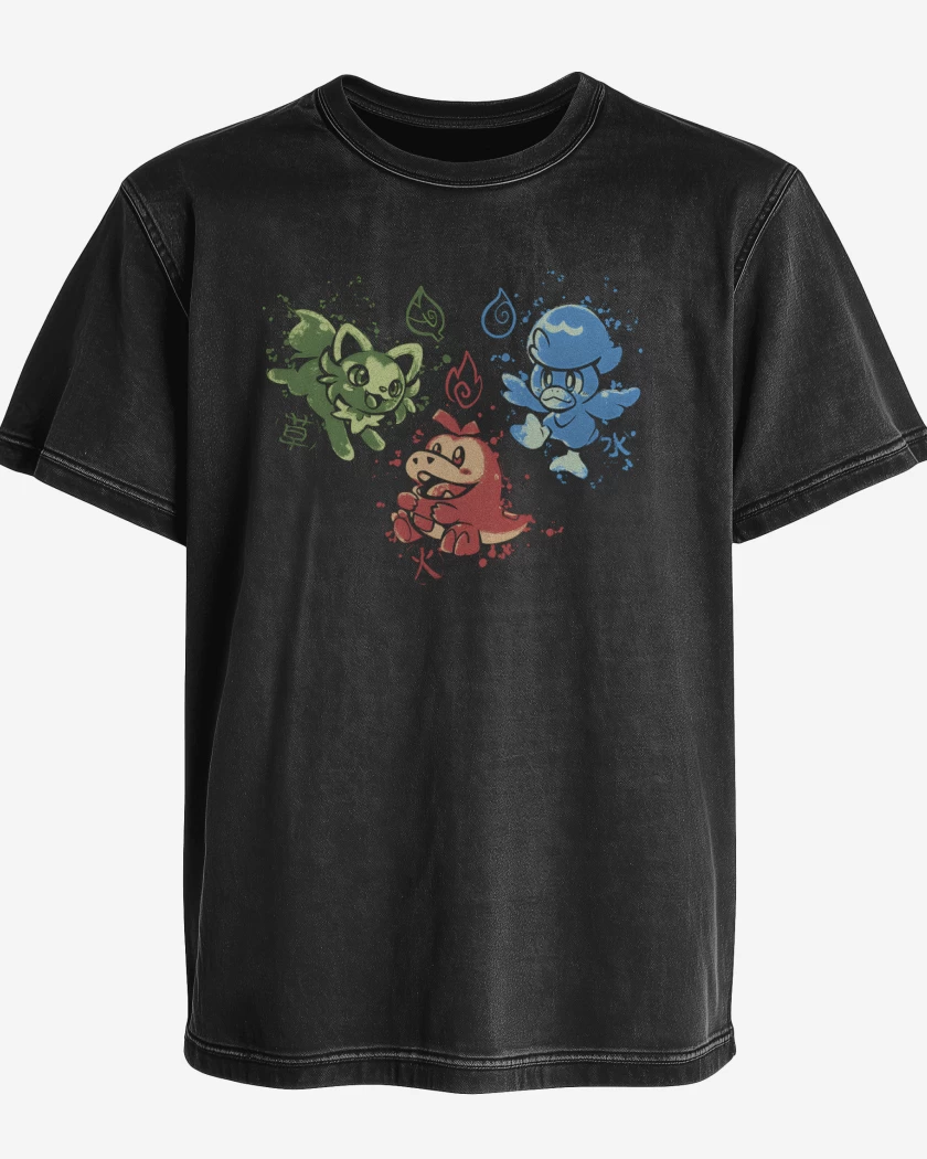 Polera desgastada Nuevos Amigos