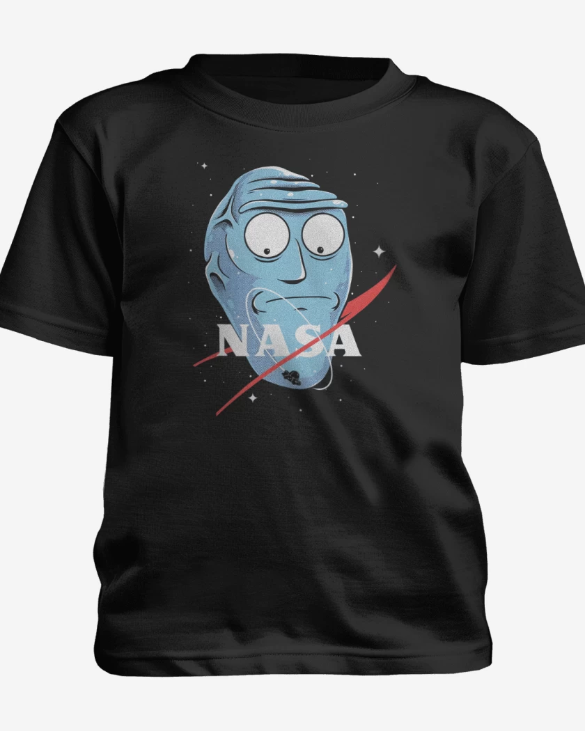 Polera de niño Negro de Rick NASAnchez