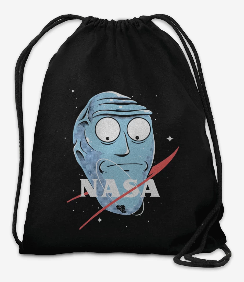 Mochila Negro de Rick NASAnchez