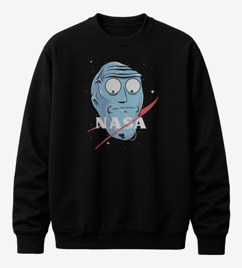 Poleron polo Negro de Rick NASAnchez