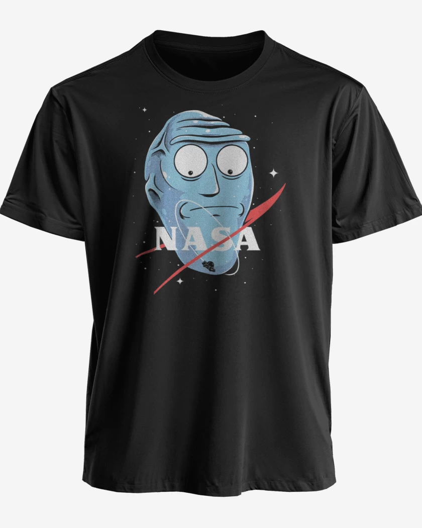 Polera premium Negro de Rick NASAnchez