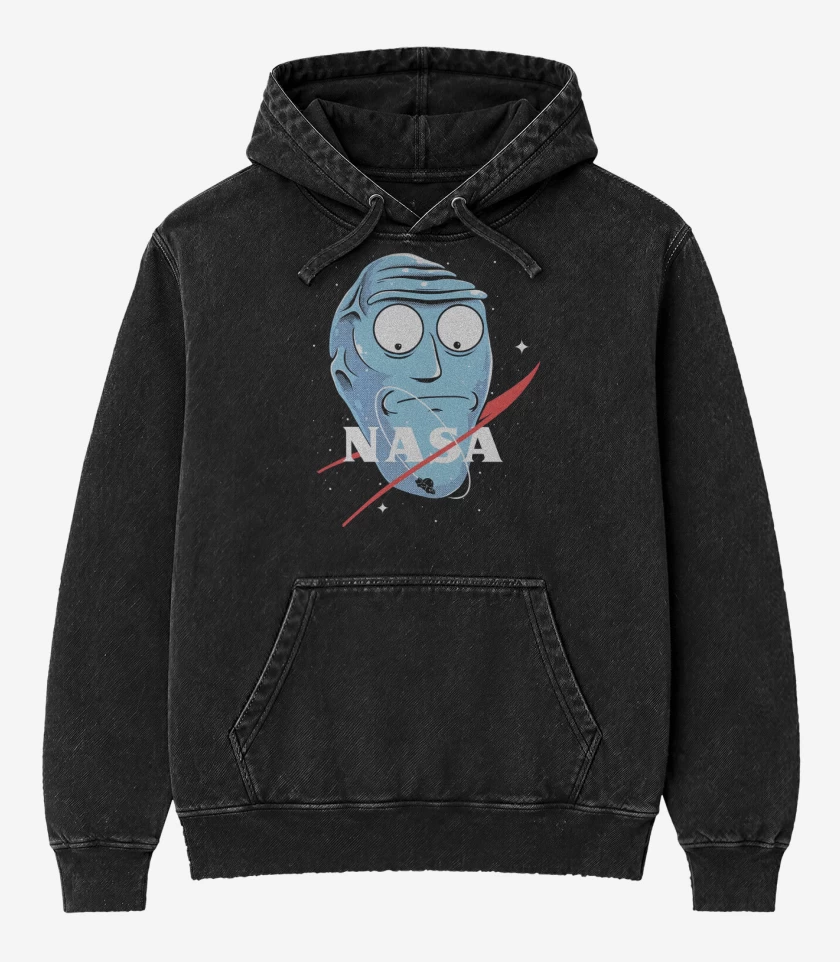 Poleron Canguro Acid Wash Rick NASAnchez