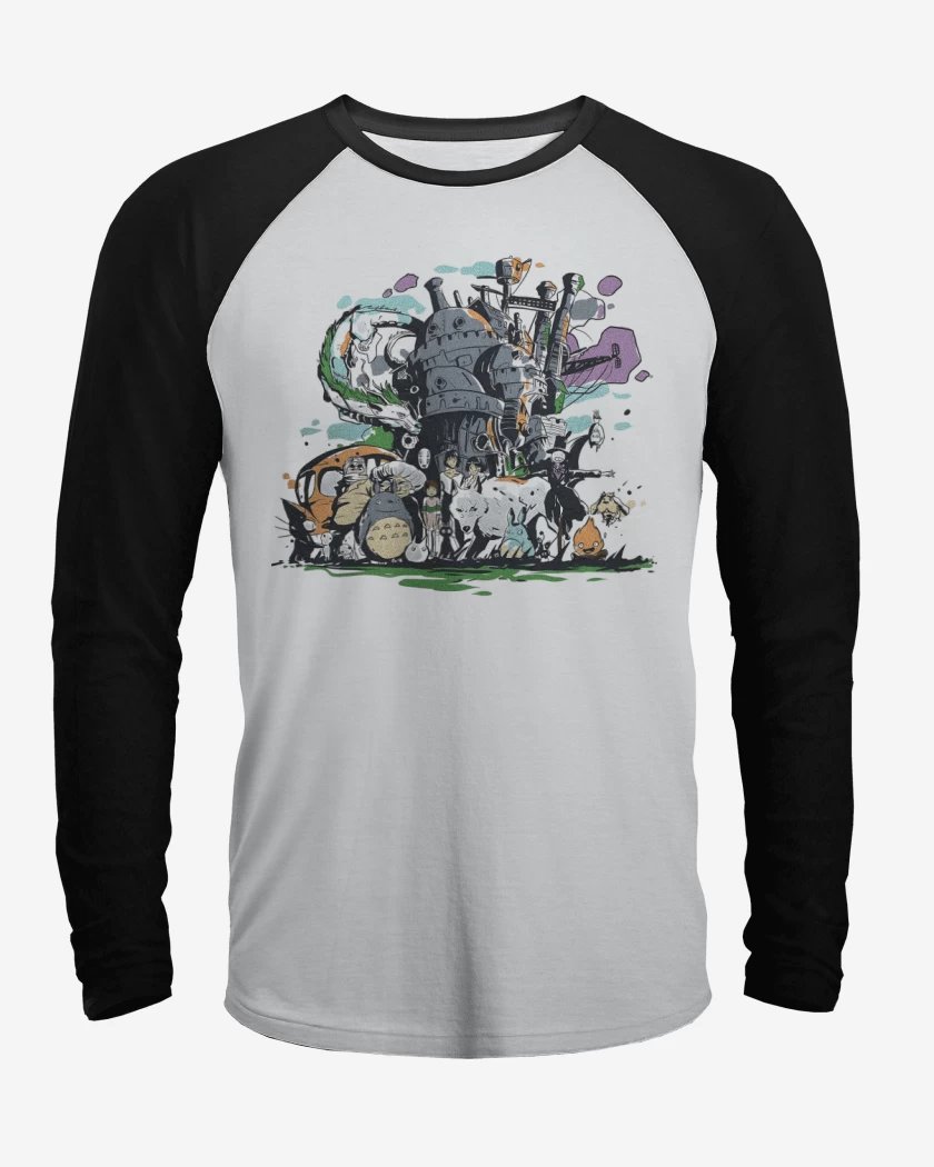 Polera Raglan Miyazakiverse